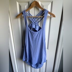 Lululemon Womens Wild Tank Heathered Hydrangea Blue Size 6